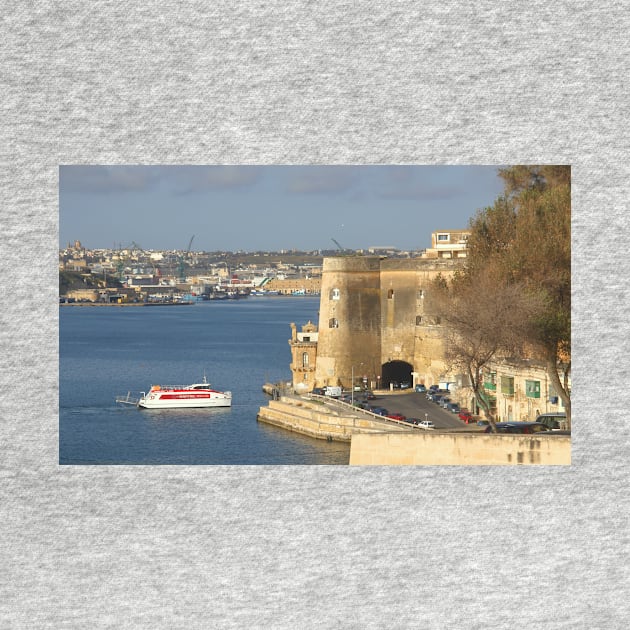 Grand Harbour, Valletta, Malta by Carole-Anne